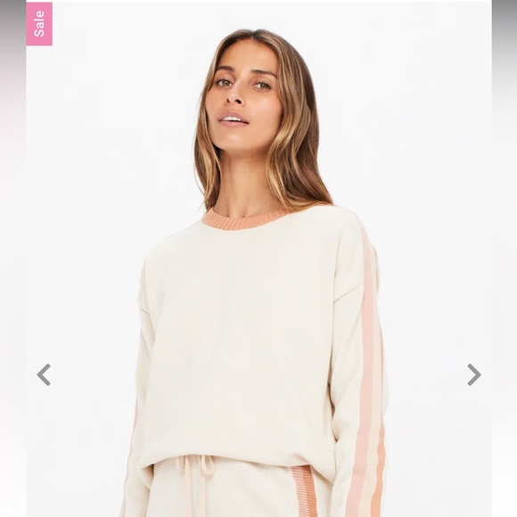 THE UPSIDE
Kickstart Boo striped cotton sweater size M great condition no flaws - Picture 3 of 11